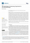 Research paper thumbnail of The Technology of Awakening: Experiments in Zen Phenomenology