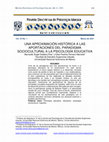 Research paper thumbnail of Una aproximación histórica a las aportaciones del paradigma sociocultural a la psicología educativa