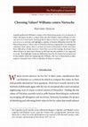 Research paper thumbnail of Choosing Values? Williams contra Nietzsche (in: Phil. Quarterly)