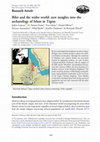 Research paper thumbnail of Bilet and the wider world: new insights into the archaeology of Islam in Tigray