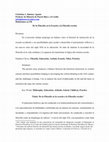 Research paper thumbnail of La filosofia en la escuela a a la filosofia escolar