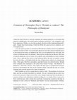 Research paper thumbnail of ACADEMIA Letters: Comment of Christopher Fear's 'Perinde ac cadaver! The Philosophy of Dandyism'