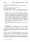 Research paper thumbnail of Brzezinski and Mackinder theories: Role and influence on the political construction of Eurasia