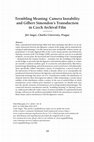 Research paper thumbnail of Trembling Meaning: Camera Instability and Gilbert Simondon's Transduction in Czech Archival Film [Film-Philosophy Annual Article Award 2022]