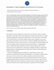 Research paper thumbnail of Eden Benumbed: A Critique of Panqualityism and the Disclosure View of Consciousness (penultimate draft)