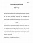 Research paper thumbnail of Transliterasi Hikayat Patani: Satu Kajian Semula