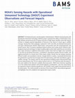 Research paper thumbnail of NOAA’S SENSING HAZARDS WITH OPERATIONAL UNMANNED TECHNOLOGY (SHOUT) EXPERIMENT: Observations and Forecast Impacts