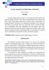 Research paper thumbnail of El agua: un espacio de sensaciones y emociones