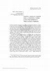 Research paper thumbnail of Dante, l’acqua e l’analisi della coscienza: cosmologia psicosimbolica nella Divina Commedia