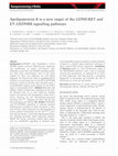 Research paper thumbnail of Apolipoprotein B is a new target of the GDNF/RET and ET-3/EDNRB signalling pathways