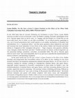 Research paper thumbnail of Lynne Huffer, Are the Lips a Grave? A Queer Feminist on the Ethics of Sex (New York: Columbia University Press, 2013), ISBN: 978-0-231-16417-7