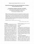 Research paper thumbnail of Chemical Recycling of PET Waste from Soft Drink Bottles to Produce a Thermosetting Polyester Resin