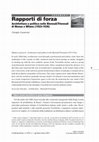 Research paper thumbnail of Rapporti di forza. Architettura e politica nelle Biennali/Triennali di Monza e Milano (1923-1936)/Balance of powers. Architecture and politics in the Biennali/Triennali (1923-1936) in «Contemporanea», a. XXIV, n. 1, gennaio-marzo 2021