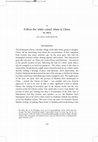 Research paper thumbnail of Follow the White Camel: Islam in China to 1800