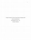 Research paper thumbnail of Principals’ perceptions of school counselor roles and satisfaction with school counseling services