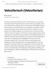 Research paper thumbnail of Veloziferisch (Velociferian)