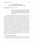 Research paper thumbnail of La spatialisation de la vie et de la mort dans Depuis toujours, j’entendais la mer d’Andrée Christensen