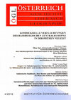 Research paper thumbnail of Kommerzielle Verflechtungen des habsburgischen Zentraleuropas in der Frühen Neuzeit