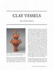 Research paper thumbnail of CLAY VESSELS 91-