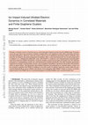 Research paper thumbnail of Ion Impact Induced Ultrafast Electron Dynamics in Finite Graphene-Type Hubbard Clusters