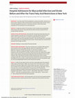 Research paper thumbnail of Hospital Admissions for Myocardial Infarction and Stroke Before and After the Trans-Fatty Acid Restrictions in New York