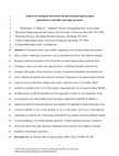 Research paper thumbnail of Analysis of switchgrass-derived bio-oil and associated aqueous phase generated in a semi-pilot scale auger pyrolyzer