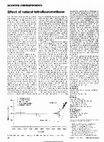 Research paper thumbnail of Effect of natural tetrafluoromethane