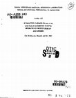 Research paper thumbnail of Subjective Fatigue in A-6, F-14, and F/A-18 Aircrews during Operations Desert Shield and Storm