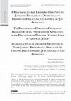 Research paper thumbnail of FERNANDES, R. G.; OLIVEIRA, L. P. S.. A REGULAÇÃO DO AGIR DECISÓRIO DISRUPTIVO NO JUDICIÁRIO BRASILEIRO E A OBSERVÂNCIA DO PRINCÍPIO DA PRECAUÇÃO: JUIZ NATURAL OU "JUIZ ARTIFICIAL"?. Revista Opinião Jurídica, Fortaleza, v. 19, n. 30, p. 91-117, jan./abr. 2021