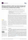 Research paper thumbnail of Spontaneous Mutations in HIV-1 Gag, Protease, RT p66 in the First Replication Cycle and How They Appear: Insights from an In Vitro Assay on Mutation Rates and Types