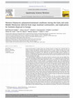 Research paper thumbnail of Western Palaearctic palaeoenvironmental conditions during the Early and early Middle Pleistocene inferred from large mammal communities, and implications for  …