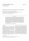 Research paper thumbnail of Vibration signals at the early stage of fouling in reverse osmosis system