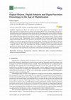 Research paper thumbnail of Digital Objects, Digital Subjects and Digital Societies: Deontology in the Age of Digitalization