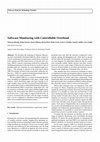 Research paper thumbnail of Software monitoring with controllable overhead