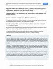 Research paper thumbnail of Opportunities and obstacles using a clinical decision support system for maternal care in Burkina Faso