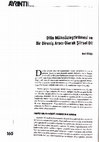 Research paper thumbnail of Dilin Mülksüzleştirilmesi ve Bir Direniş Aracı Olarak Şiirsel Dil