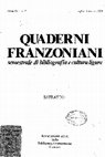 Research paper thumbnail of Canti e devozione mariana tra Rinascimento ed Età Moderna a Genova ed in Liguria