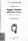 Research paper thumbnail of Tommaso Cavanna - Saggio storico della città di Nove. Manoscritto del XVIII secolo, a cura di Daniele Calcagno