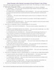 Research paper thumbnail of Major Principles of the National Association of Social Workers