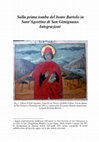 Research paper thumbnail of Sulla prima tomba del beato Bartolo in Sant’Agostino di San Gimignano. Integrazioni