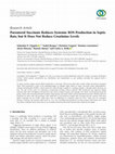 Research paper thumbnail of Parenteral Succinate Reduces Systemic ROS Production in Septic Rats, but It Does Not Reduce Creatinine Levels