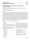 Research paper thumbnail of Spatial and Temporal Variations of Erosion and Accretion: A Case of a Large Tropical River