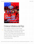 Research paper thumbnail of Reseña de "Dale rojo, dale rojo: Crónicas aviadoras y otras apostillas futboleras", de Yuri Torrez, 2019