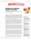 Research paper thumbnail of Nacionalismo e imaginación filosófica en Costa Rica