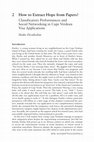 Research paper thumbnail of How to extract Hope from Papers. Classificatory Performances and Social Networks in Cape Verdean Visa Applications