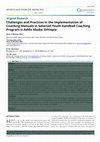 Research paper thumbnail of Challenges and Practices in the Implementation of Coaching Manuals in Selected Youth Handball Coaching Program in Addis Ababa, Ethiopia