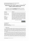 Research paper thumbnail of Implementation of DC voltage controllers on enhancing the stability of multi-terminal DC grids