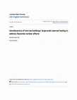 Research paper thumbnail of Aerodynamics of low-rise buildings: large-scale open-jet testing to address Reynolds number effects