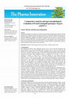 Research paper thumbnail of Comparative analysis and agro-morphological evaluation of French marigold genotypes (Tagetes patula L