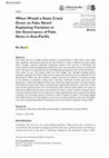 Research paper thumbnail of When Would a State Crack Down on Fake News? Explaining Variation in the Governance of Fake News in Asia-Pacific